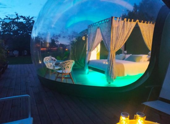 Hoteles burbuja en Cantabria