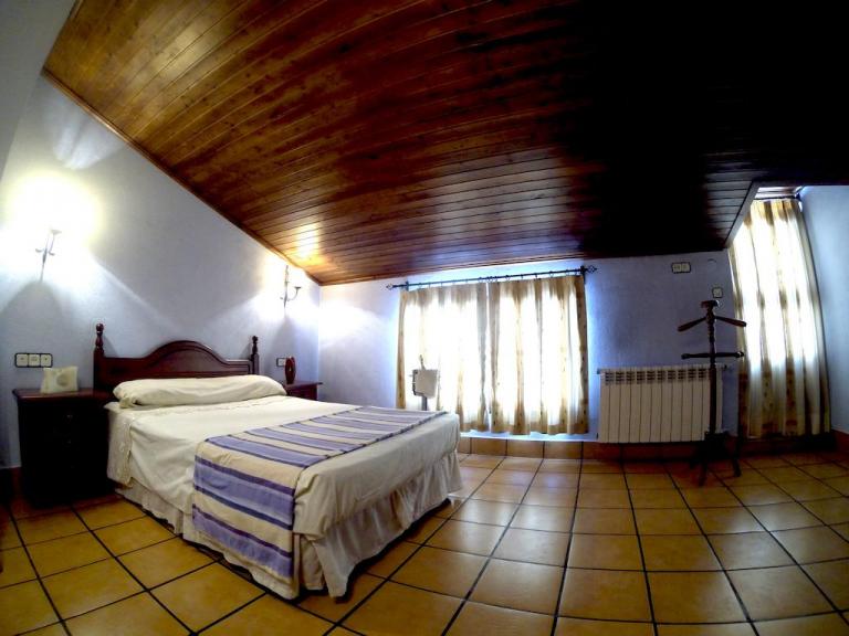 sencillo hotel con jacuzzi en la habitación en Jaén