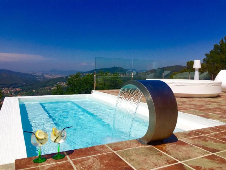 Petit Mirador terraza con piscina privada