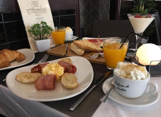 Hotel El Siglo desayuno